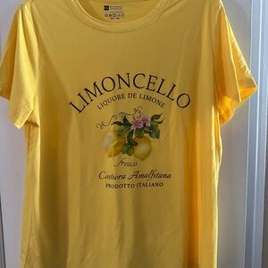 Yellow Limoncello Graphic T-Shirt
